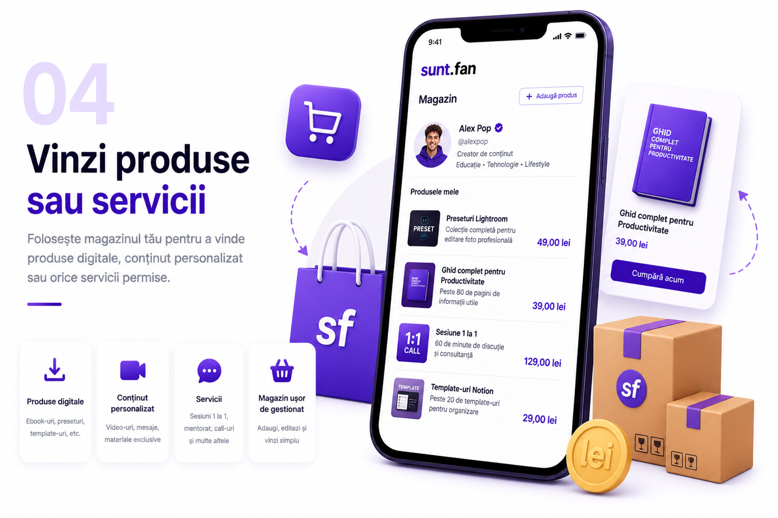 Magazin digital pentru creatori